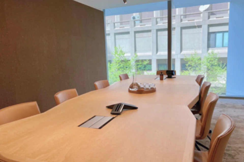 English Oak Meeting Room
