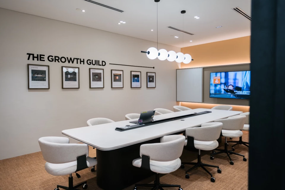 The Growth Guilt Meeting Room