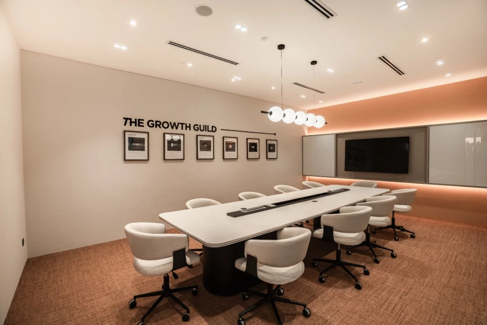 The Growth Guilt Meeting Room