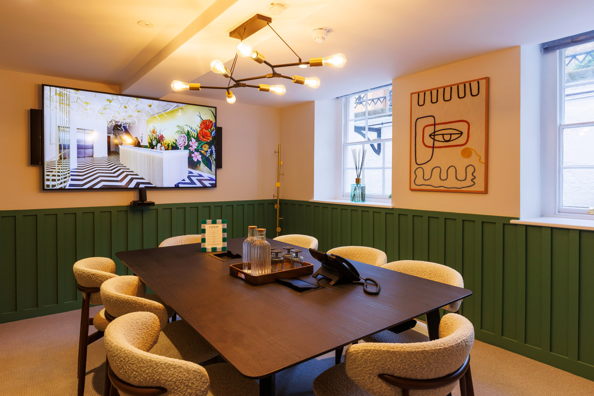 Meeting room near London Bridge Station.