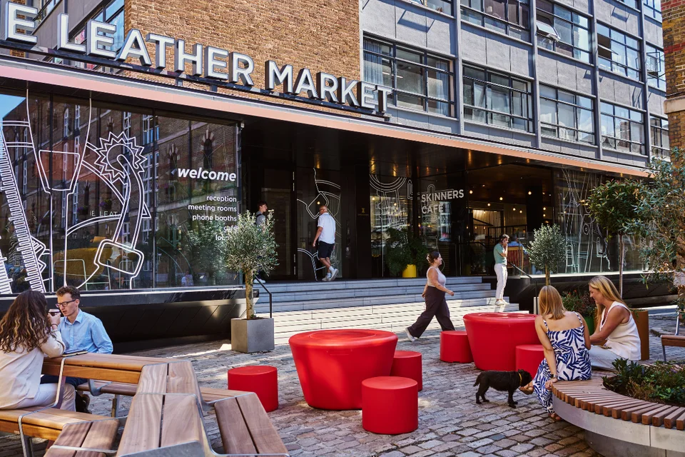 The Leather Market main office view
