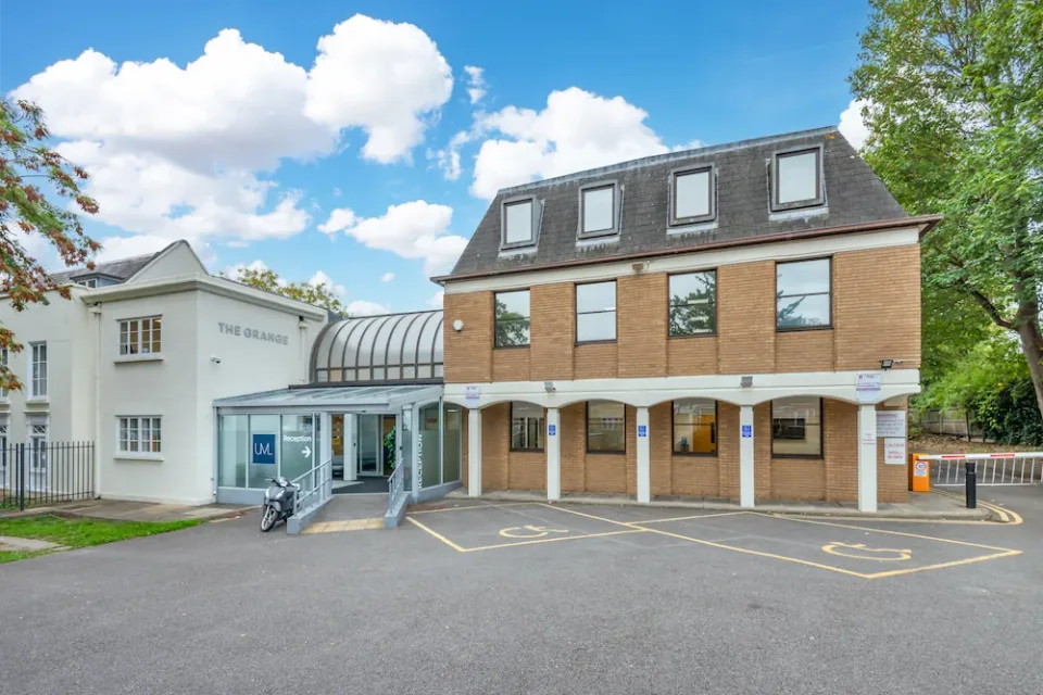 The Grange office