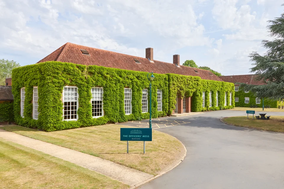 The Officers' Mess office