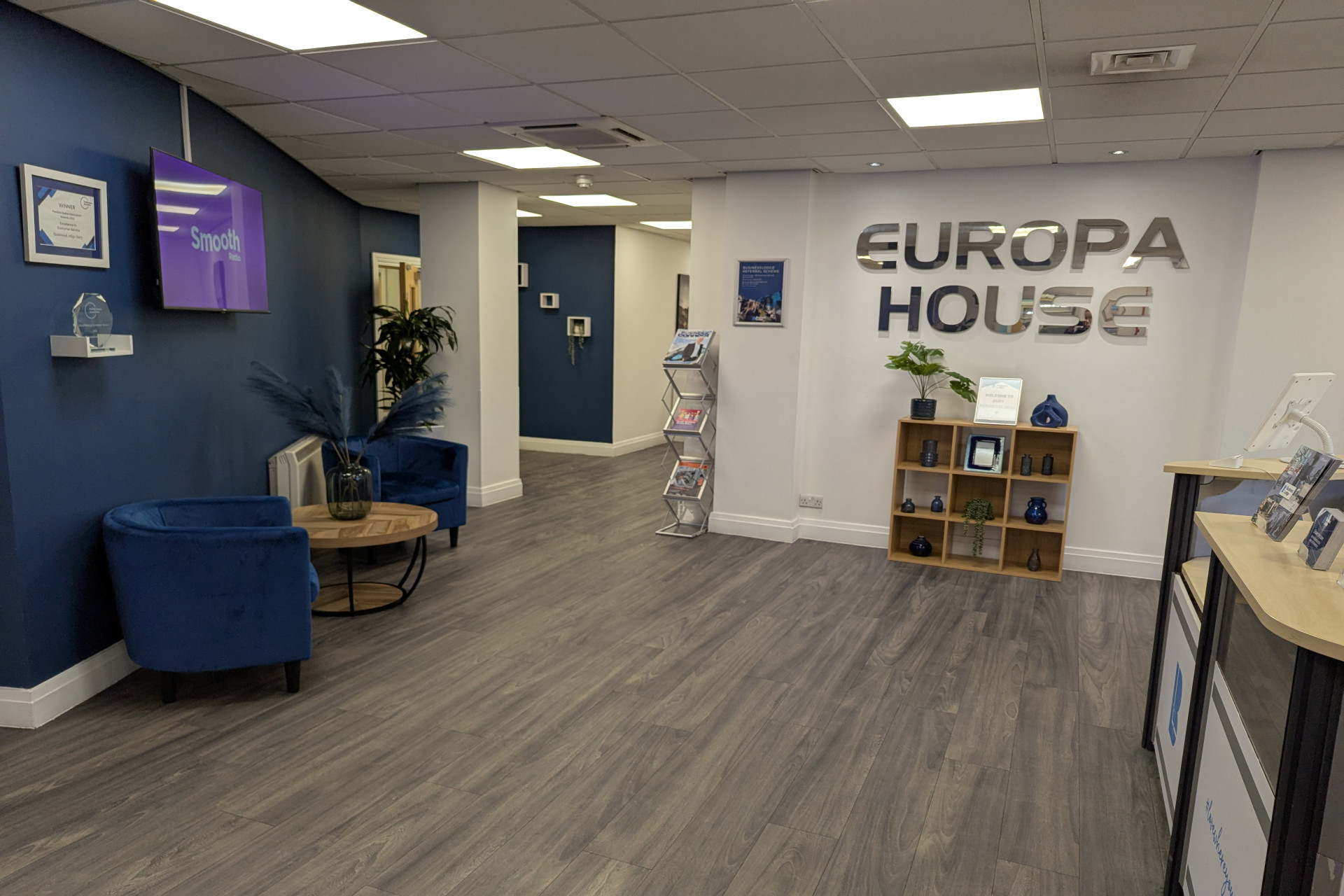 Europa House Reception