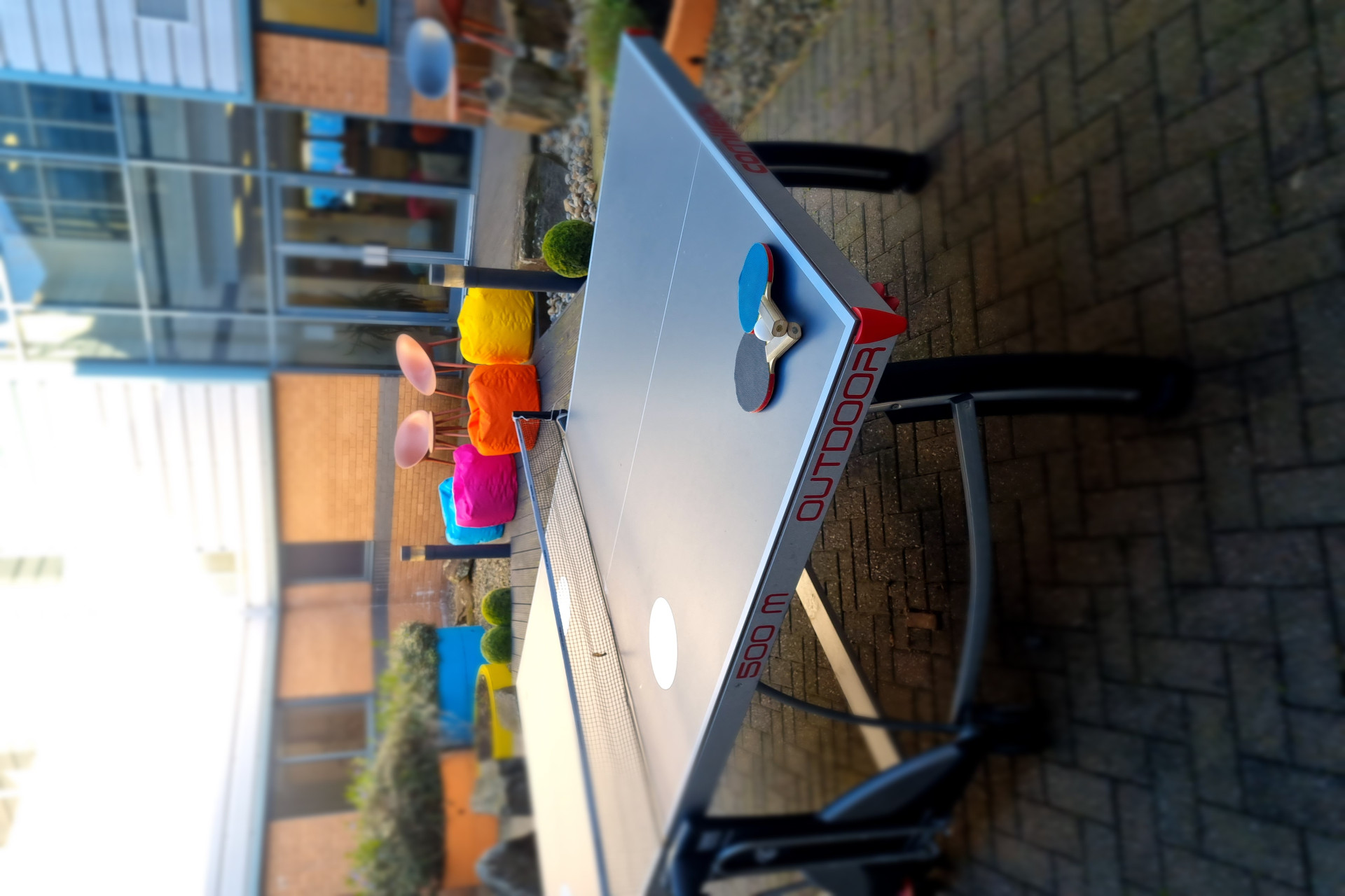 Europa House courtyard