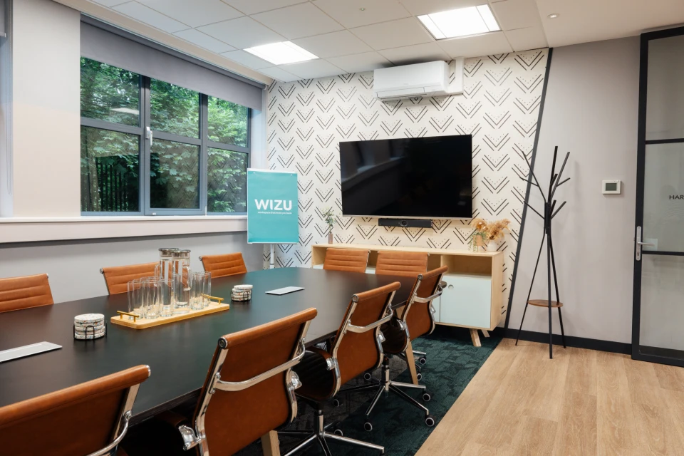 Harewood Suite boardroon for up to 12 persons