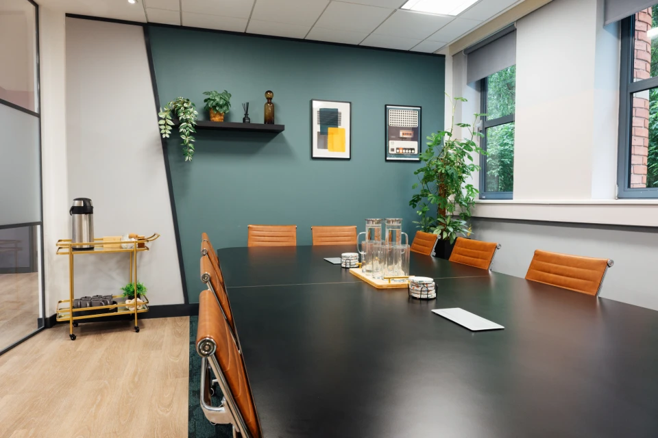 Harewood Suite boardroon for up to 12 persons